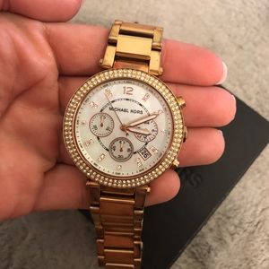 Michael Kors Rose Gold Watch